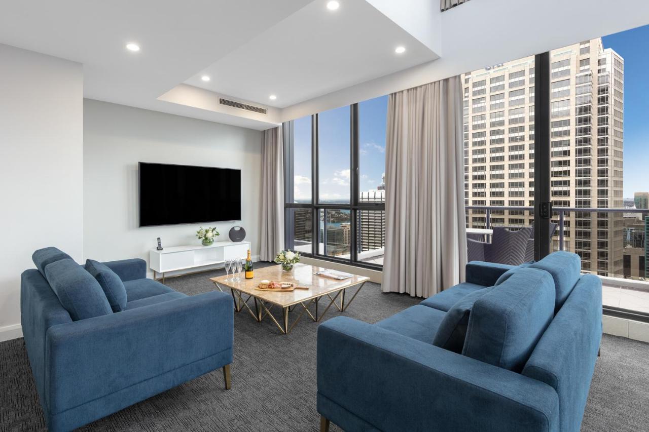 Meriton Suites Pitt Street, Sydney Exterior foto