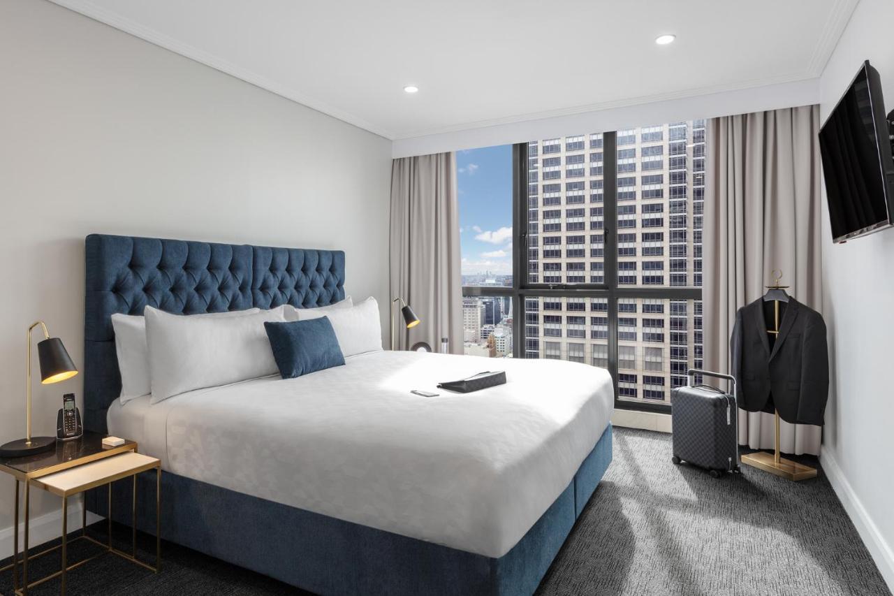 Meriton Suites Pitt Street, Sydney Exterior foto Bedroom