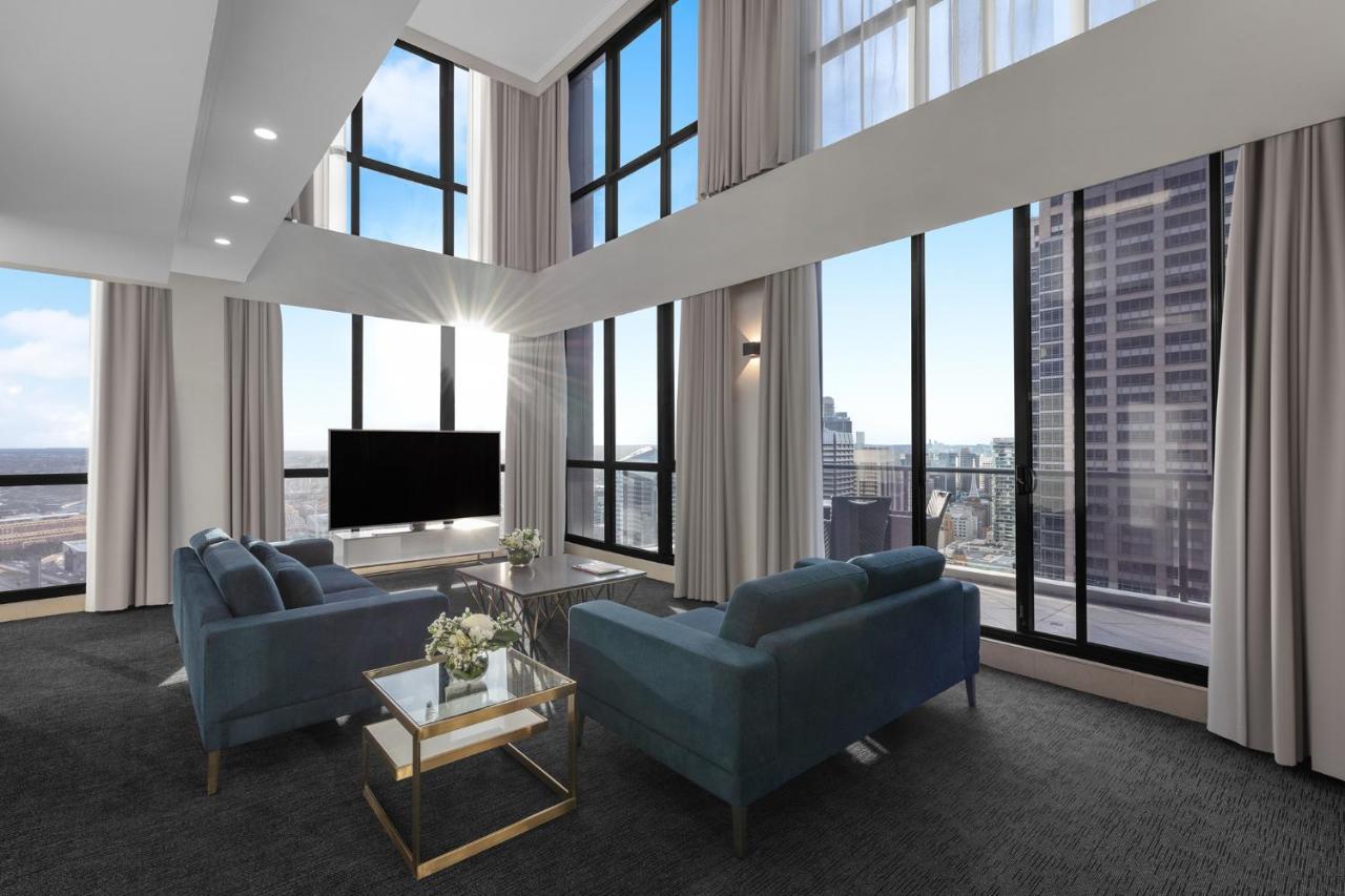 Meriton Suites Pitt Street, Sydney Exterior foto