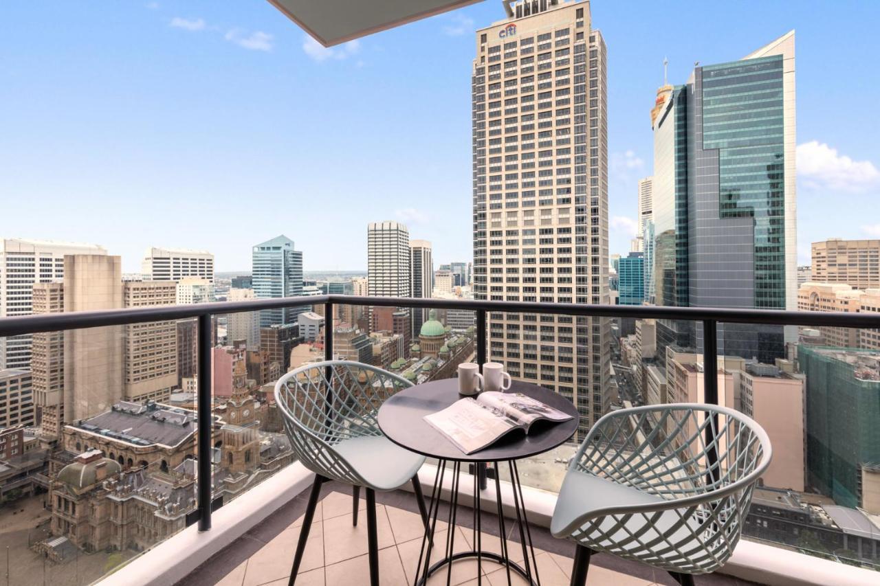 Meriton Suites Pitt Street, Sydney Exterior foto
