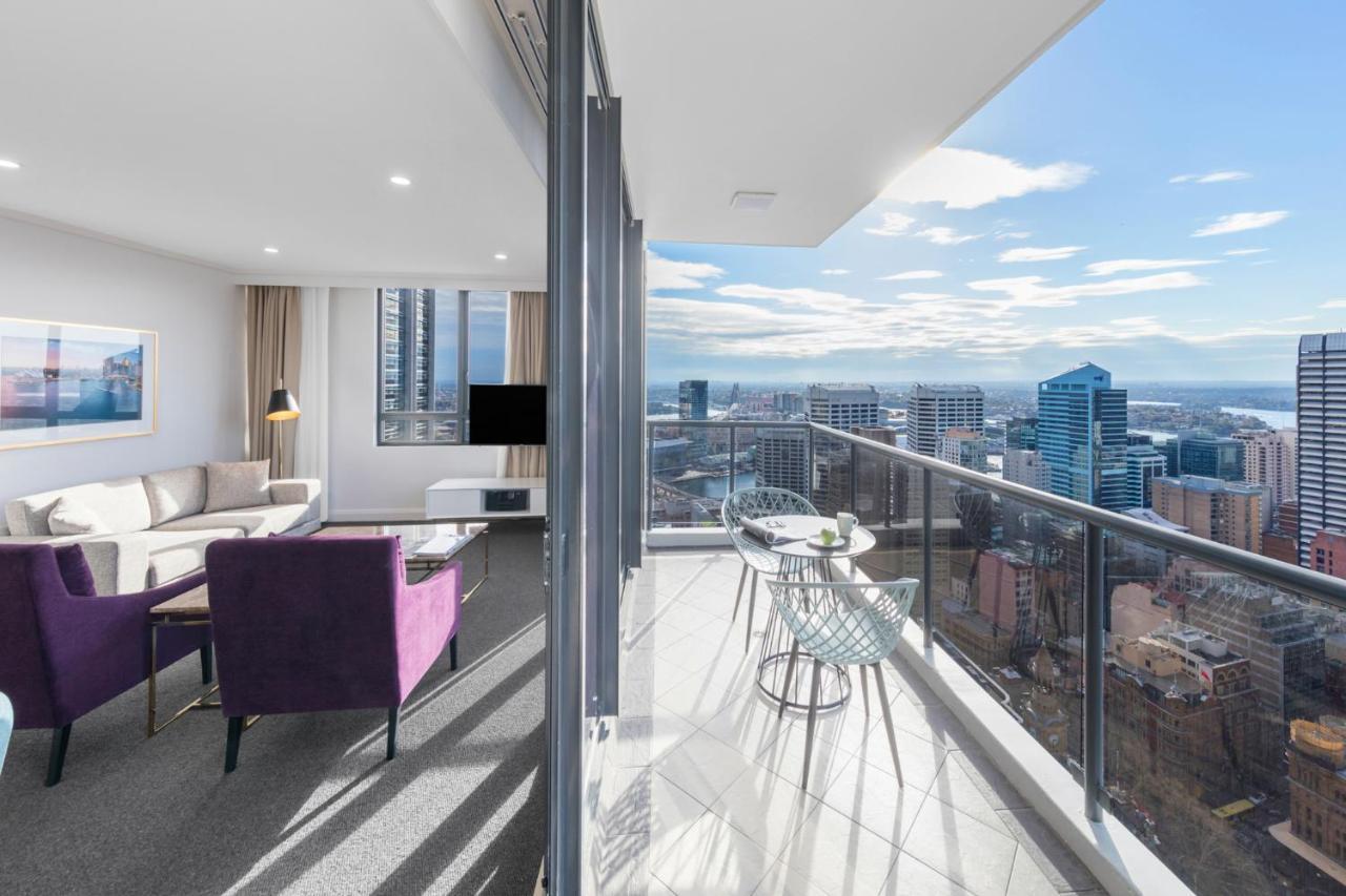 Meriton Suites Pitt Street, Sydney Exterior foto Interior of a typical apartment