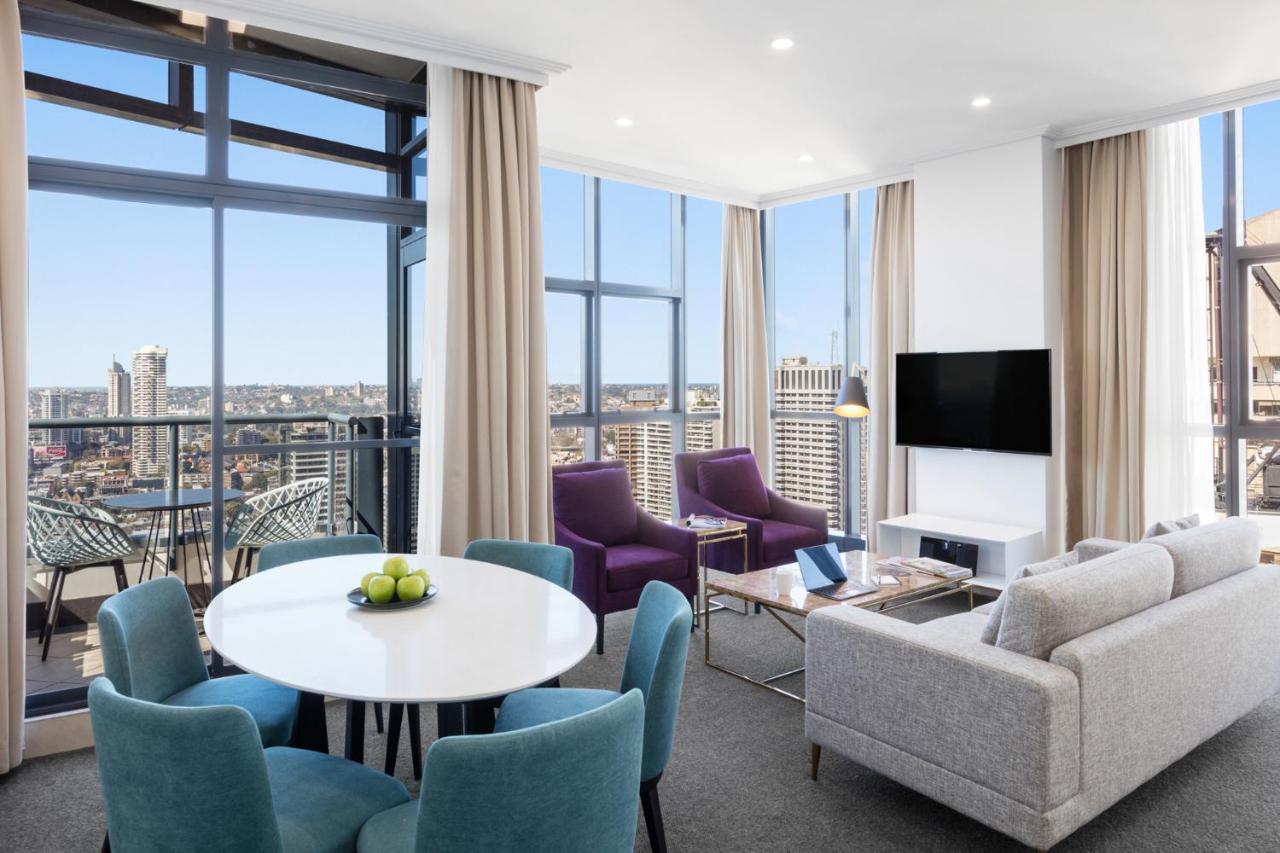 Meriton Suites Pitt Street, Sydney Exterior foto