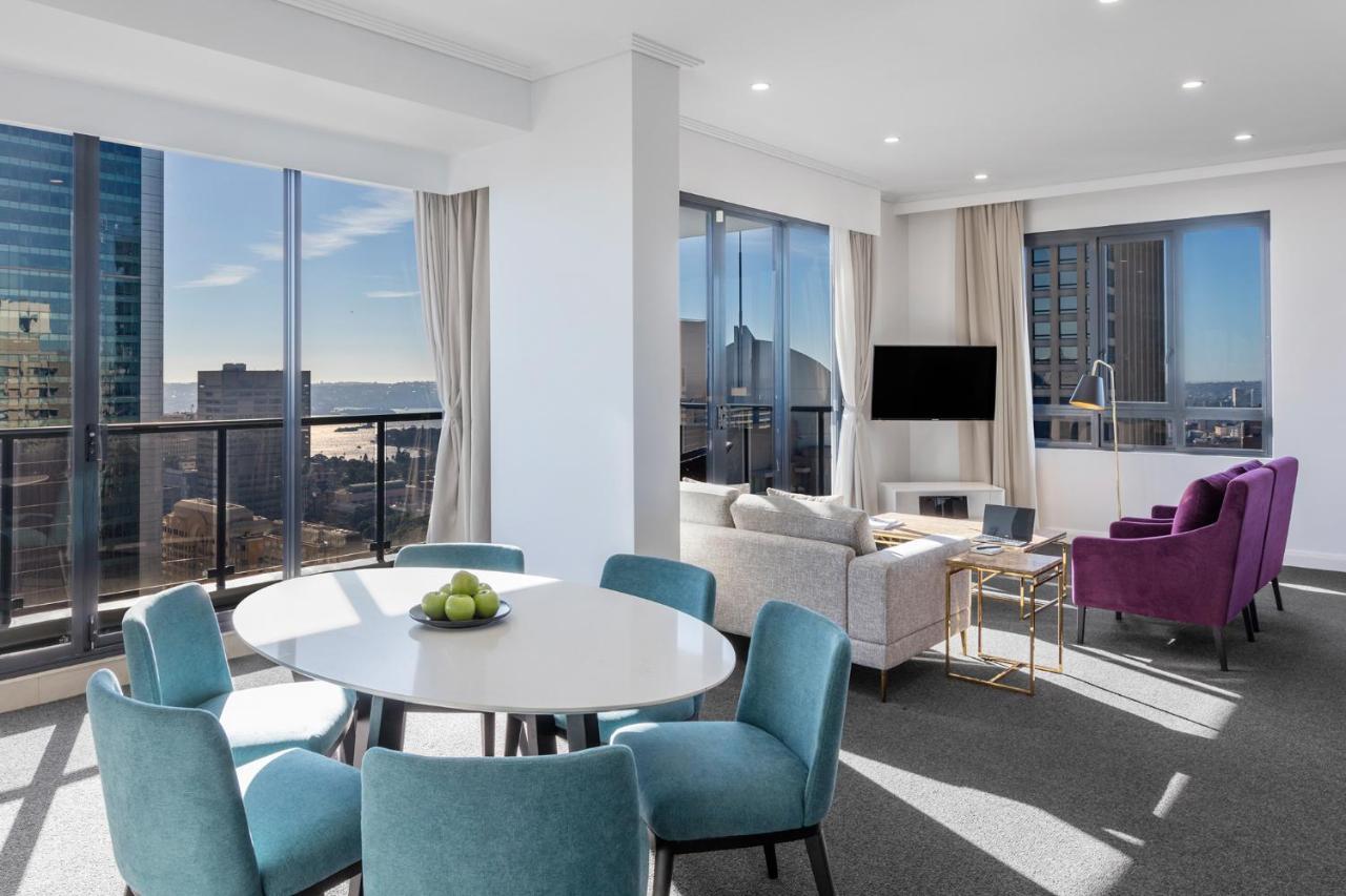 Meriton Suites Pitt Street, Sydney Exterior foto A typical apartment interior