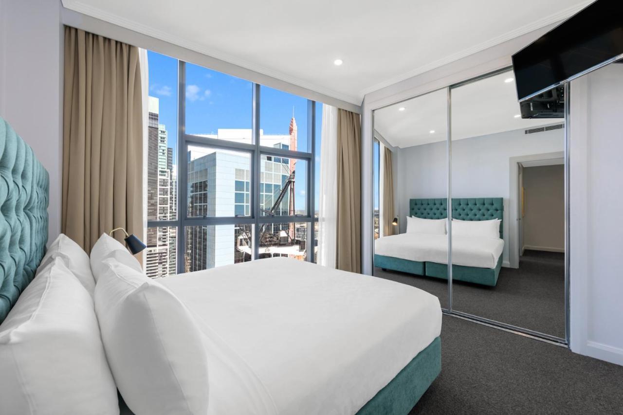 Meriton Suites Pitt Street, Sydney Exterior foto Bedroom