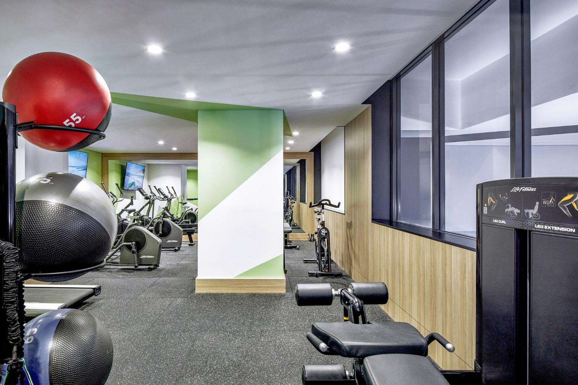 Meriton Suites Pitt Street, Sydney Exterior foto The gym at the 2012 London Olympics