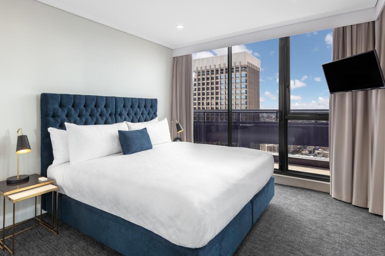 Meriton Suites Pitt Street, Sydney Exterior foto Bedroom